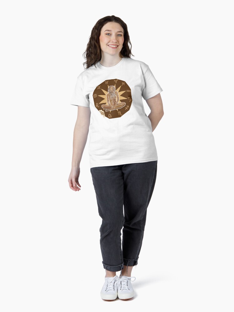 Thumbnail 4 of 7, Classic T-Shirt, Virgo Dodecagon1 designed and sold by Zodiaconographz.