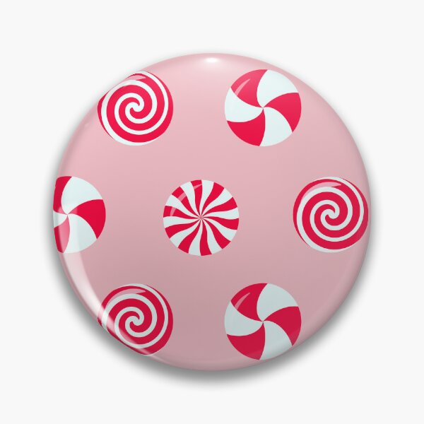 Item preview, Pink Peppermint Candy Cane Festive Holiday Pattern  designed and sold by newburyboutique.