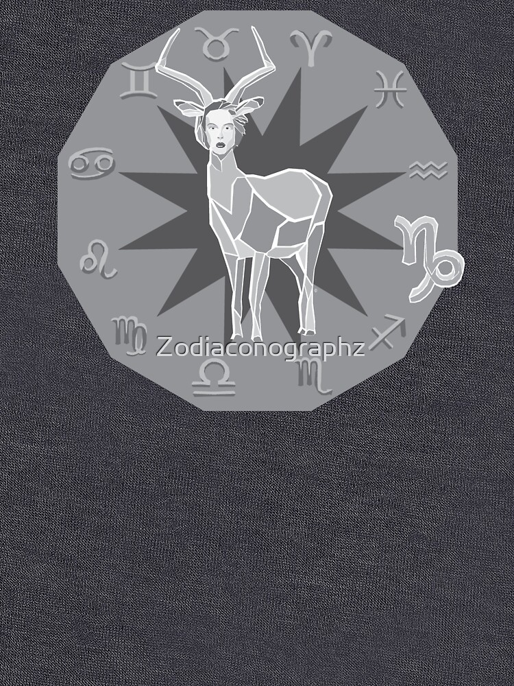 Thumbnail 7 of 7, Classic T-Shirt, Capricorn Dodecagon1 designed and sold by Zodiaconographz.