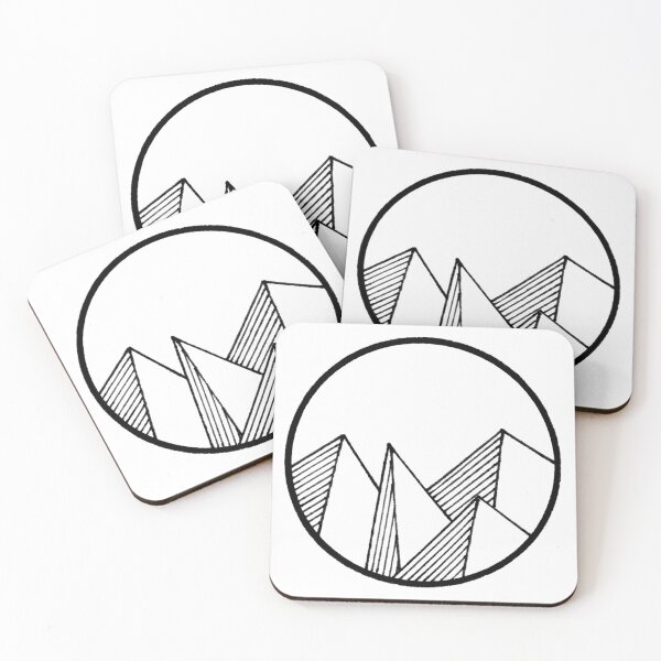 Item preview, Geometric peaks designed and sold by johandoodles.