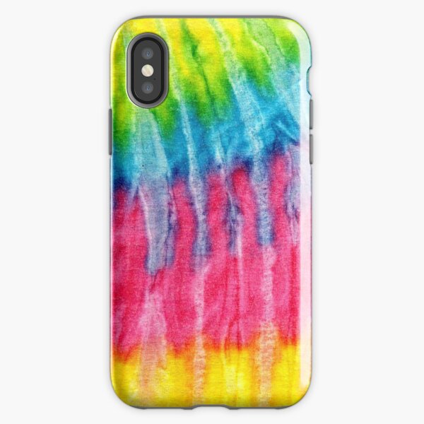 Rainbow Tie Dye iPhone Tough Case