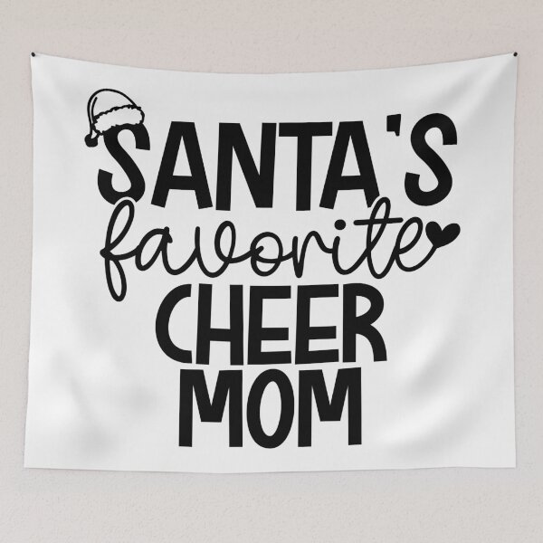Item preview, Santa's Favorite Cheer Mom designed and sold by EsteticaVerus.