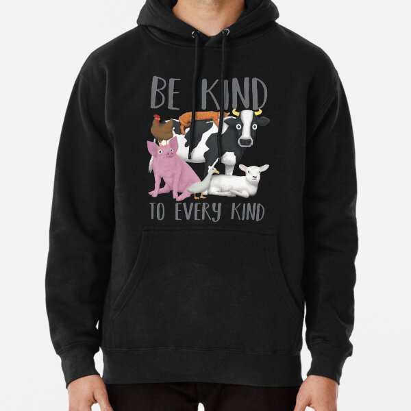 Be kind to every kind Animal set Pullover Hoodie