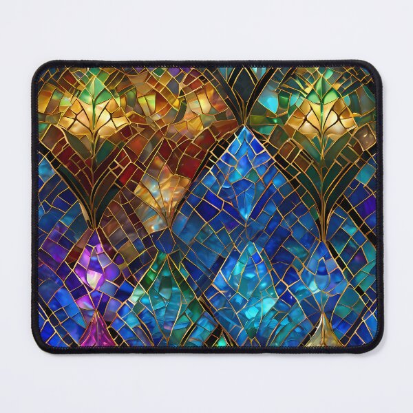 Item preview, Vibrant Glass Mosaic Pattern designed and sold by Kittyzens.