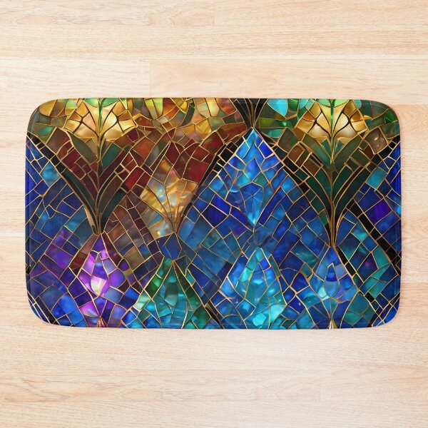 Item preview, Vibrant Glass Mosaic Pattern designed and sold by Kittyzens.