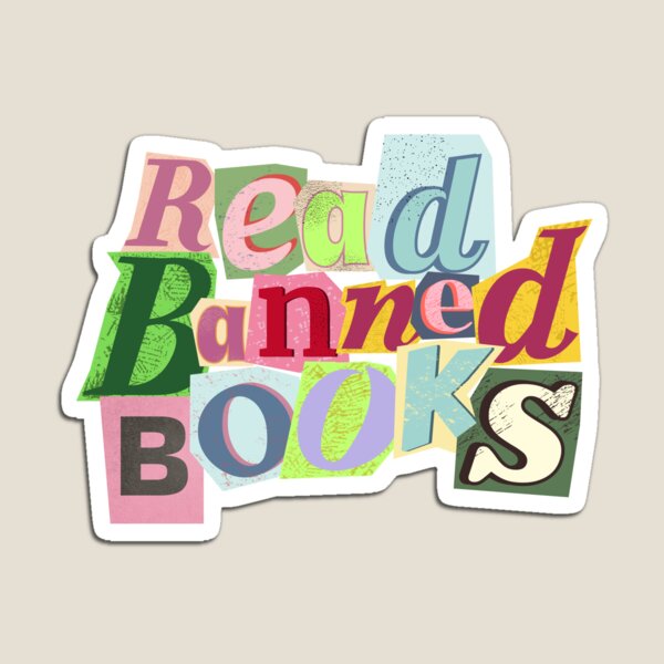 Aperçu de l'œuvre Lire des livres interdits créée et vendue par BookishlyBailey.