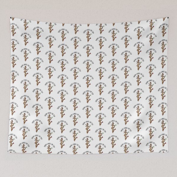Item preview, Snow lands on top - Coriolanus Snow designed and sold by Tiffany Roy.