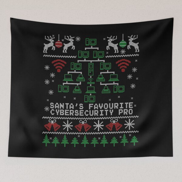 Item preview, Santa's Favourite Cybersecurity Professional Christmas designed and sold by Nerd Shizzle.