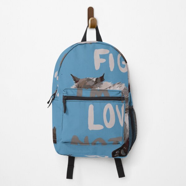 Item preview, Fluffy Himalayan Cat - "I'm a lover, not a fighter" designed and sold by JJMonty-Art.