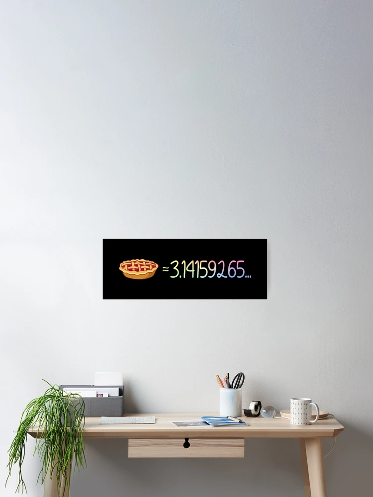 Thumbnail 2 of 3, Poster, Pi(e) designed and sold by ScienceCorner.