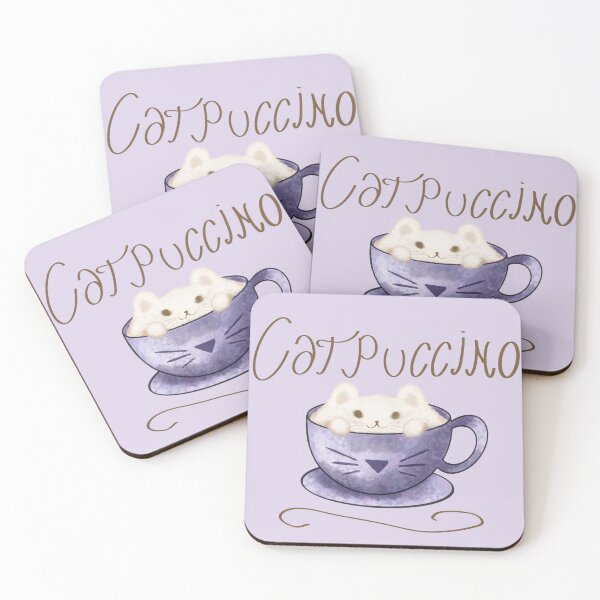 Item preview, Cat Capuccino designed and sold by Amisadventure in art.