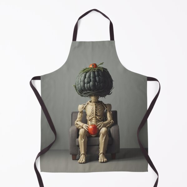 Item preview, Skeleton with a vegetable head designed and sold by jsebouvi.