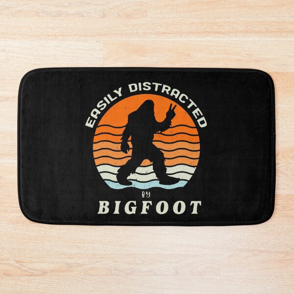 Item preview, Easily Distracted by Bigfoot - Funny Sasquatch designed and sold by Mindful-Designs.