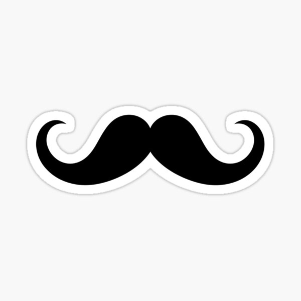 Vista previa del artículo con la obra «Un buen par de bigotes», diseñado y vendido por RR-Arts.