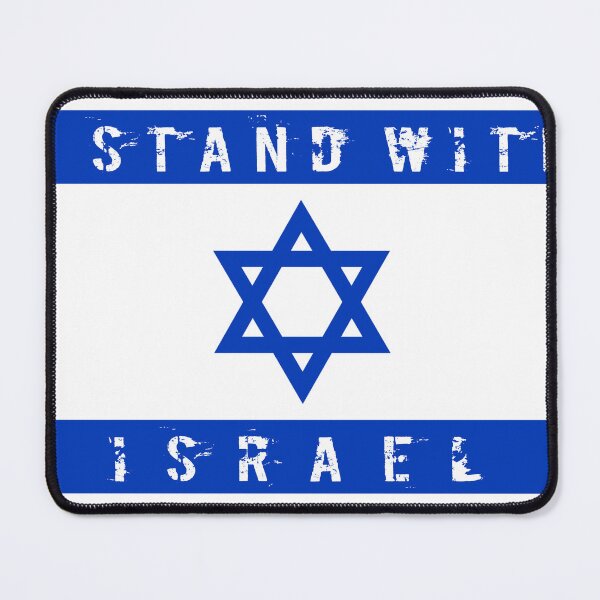 Item preview, I Stand with Israel Flag designed and sold by AJ Liber.