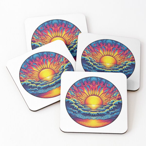 Item preview, Edge Of The Ocean - Psychedelic (Image Only) designed and sold by bedenhart.