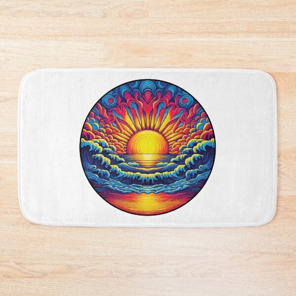 Item preview, Edge Of The Ocean - Psychedelic (Image Only) designed and sold by bedenhart.