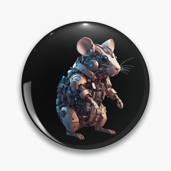 Item preview, Terminator Robot Cyberpunk Mouse designed and sold by Aquillashop.
