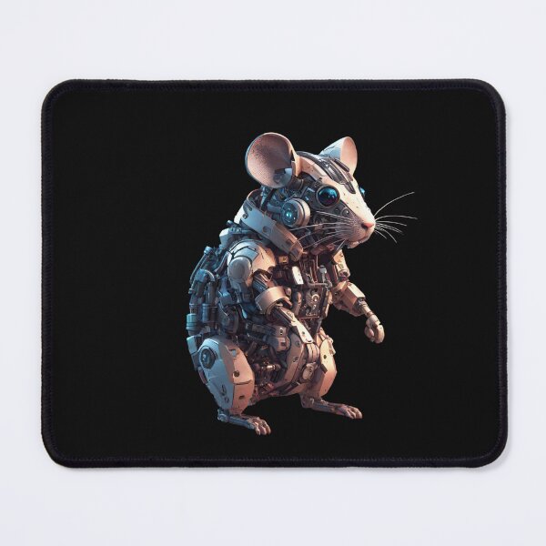 Item preview, Terminator Robot Cyberpunk Mouse designed and sold by Aquillashop.