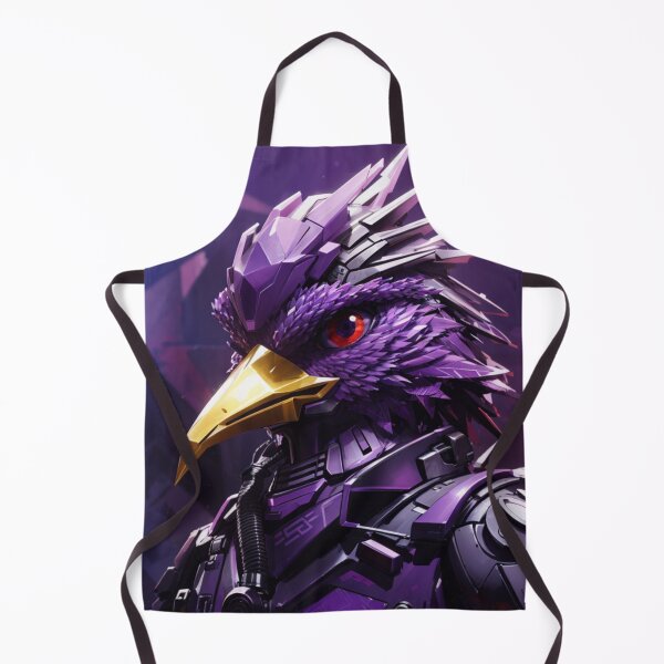 Item preview, Punk Bird on Purple Background designed and sold by BitPunk.