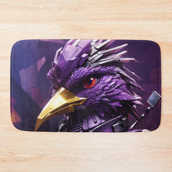 Item preview, Punk Bird on Purple Background designed and sold by BitPunk.