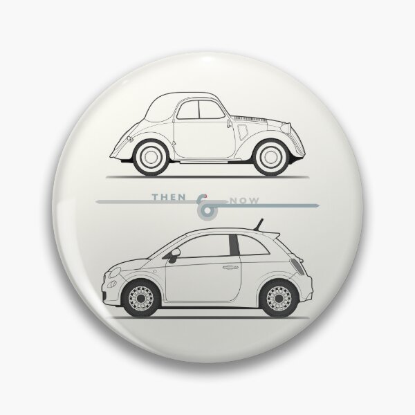 Item preview, Then and Now: Fiat 500 - type ii designed and sold by anuaramir.