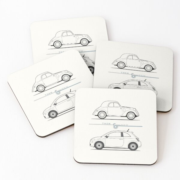Item preview, Then and Now: Fiat 500 - type ii designed and sold by anuaramir.