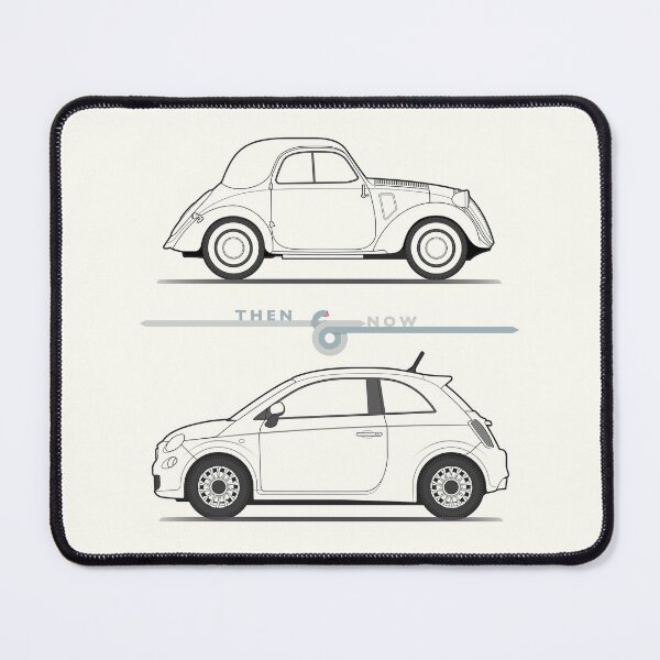 Item preview, Then and Now: Fiat 500 - type ii designed and sold by anuaramir.