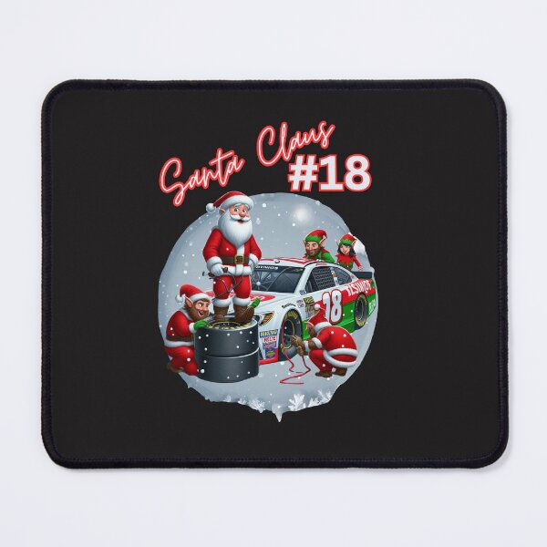 Item preview, Santa Claus racecar driver designed and sold by SeeingBeyond.