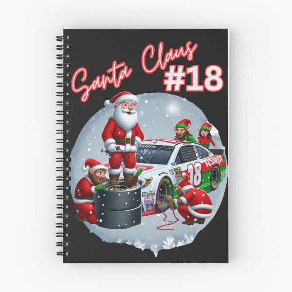 Item preview, Santa Claus racecar driver designed and sold by SeeingBeyond.