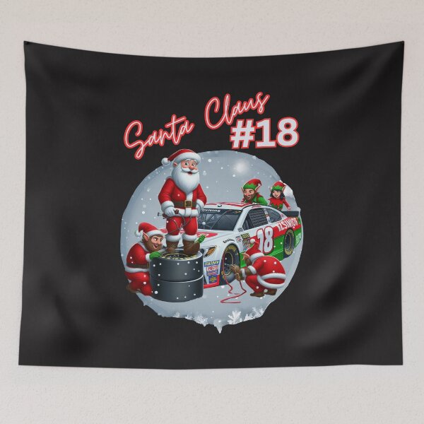 Item preview, Santa Claus racecar driver designed and sold by SeeingBeyond.