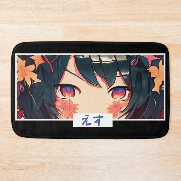 Item preview, Emu Anime Eyes Typography Manga Panel designed and sold by Otakurypto.