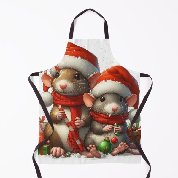 Artikelvorschau, Zwei Weihnachtsratten entworfen und verkauft von neelfs.