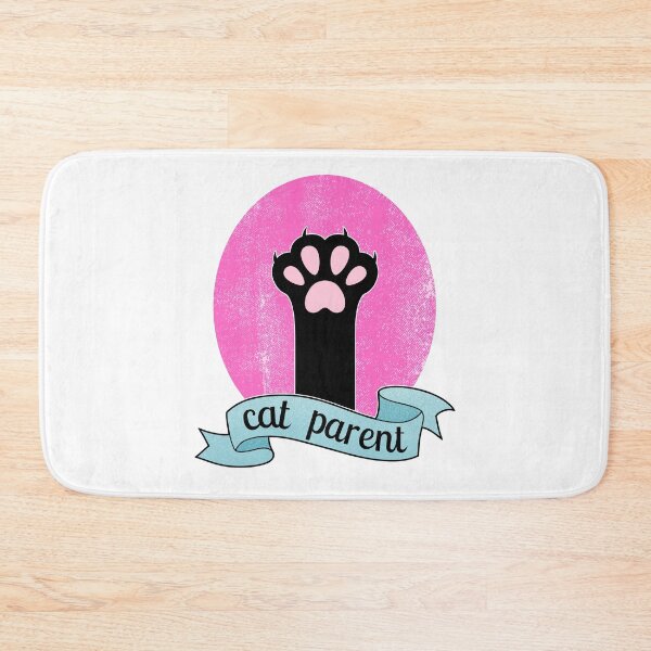Item preview, Cat Parent | Cat Paw | Teal and Pink  designed and sold by ObsidianDaz.