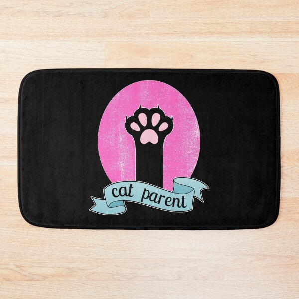 Item preview, Cat Parent | Cat Paw | Teal and Pink  designed and sold by ObsidianDaz.