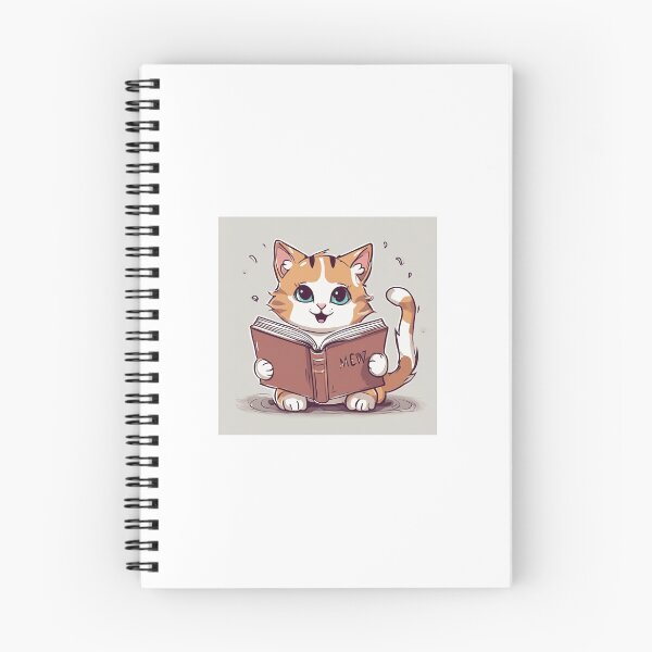 Item preview, The reader cat designed and sold by RANIASTORE01.