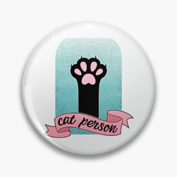 Item preview, Cat Person | Cat Paw | Teal and Pink  designed and sold by ObsidianDaz.