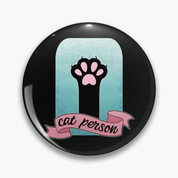 Item preview, Cat Person | Cat Paw | Teal and Pink  designed and sold by ObsidianDaz.