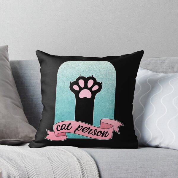 Item preview, Cat Person | Cat Paw | Teal and Pink  designed and sold by ObsidianDaz.