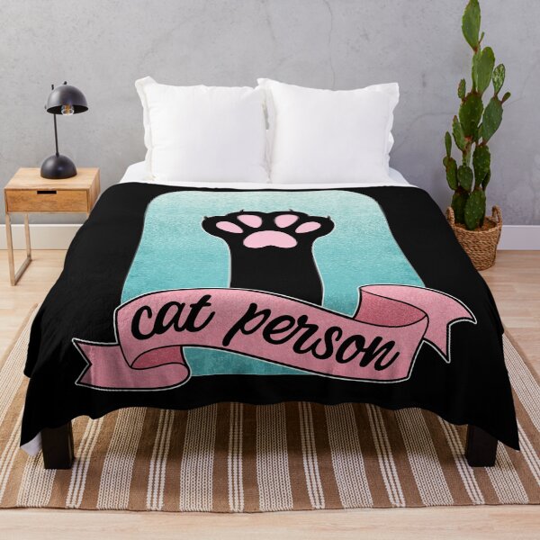 Item preview, Cat Person | Cat Paw | Teal and Pink  designed and sold by ObsidianDaz.