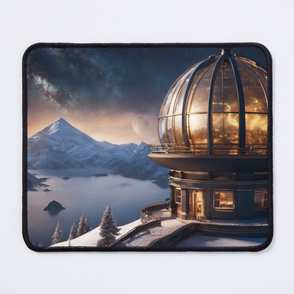 Item preview, Steampunk Observatory on an Alien World - 1 designed and sold by nyathiwa.