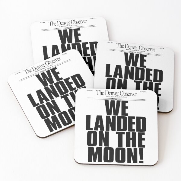 Item preview, WE LANDED ON THE MOON! designed and sold by ourkid.