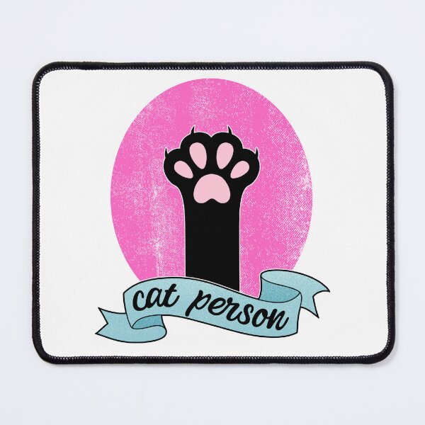 Item preview, Cat Person | Cat Paw | Teal and Pink  designed and sold by ObsidianDaz.