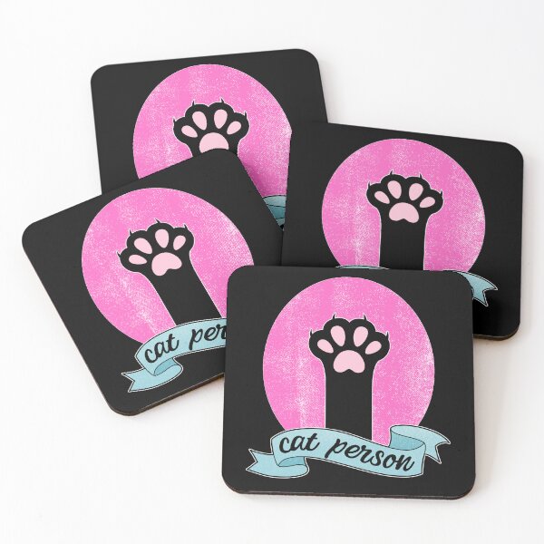 Item preview, Cat Person | Cat Paw | Teal and Pink  designed and sold by ObsidianDaz.