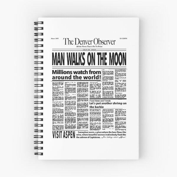 Item preview, WE LANDED ON THE MOON! Denver Observer Dumb and Dumber designed and sold by ourkid.