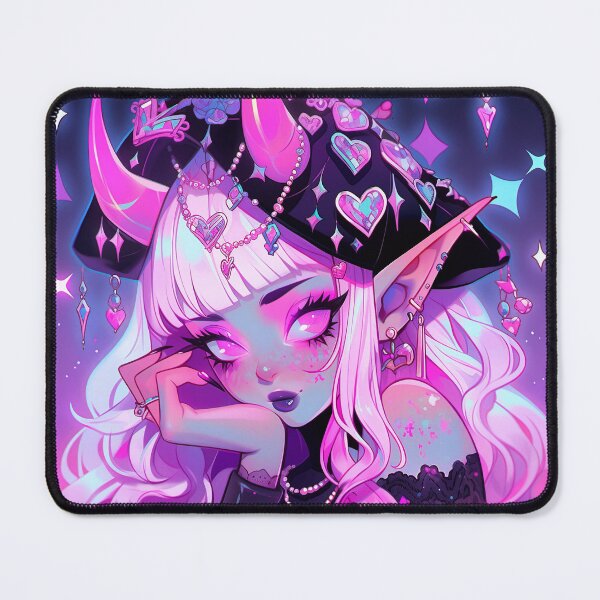 Item preview, Adorable Little Demon Koakuma Devilcore Anime Girl designed and sold by bubblegoth.