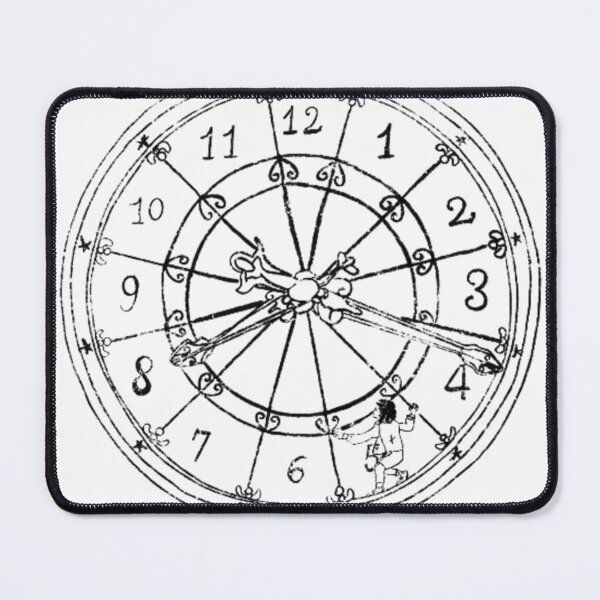 Item preview, Clock designed and sold by Cine Merch.