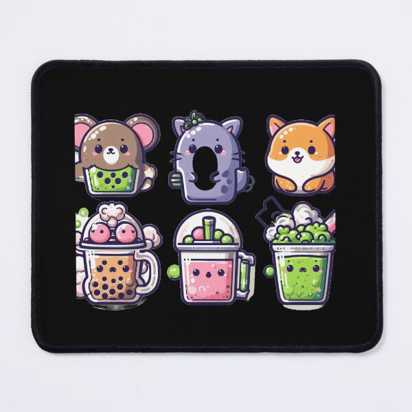 Item preview, Animal Bubble Tea Set designed and sold by bobabunnyt.