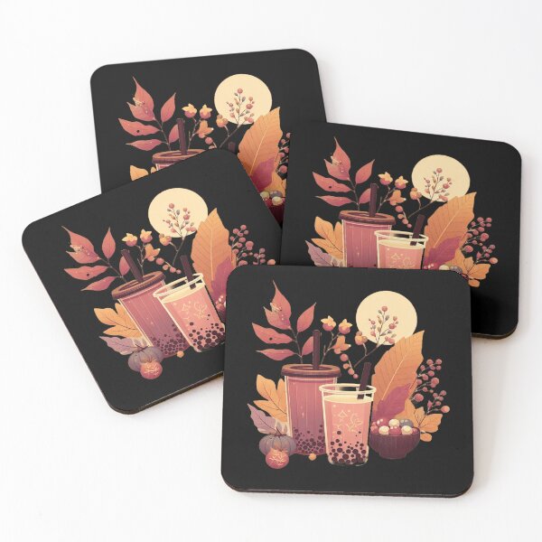 Item preview, Autumn Aesthetic Bubble Tea  designed and sold by bobabunnyt.
