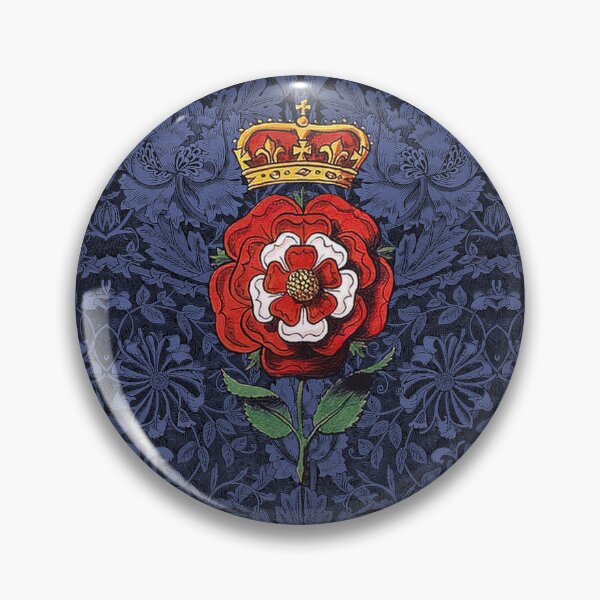 Item preview, Rosa Tudor coronada vintage en tallo designed and sold by Pixelchicken.